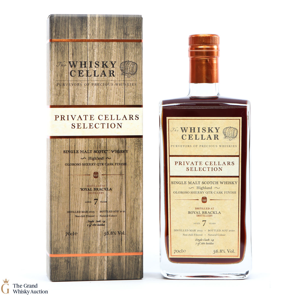 Royal Brackla - 7 Year Old 2013 Cask #14 - The Whisky Cellar