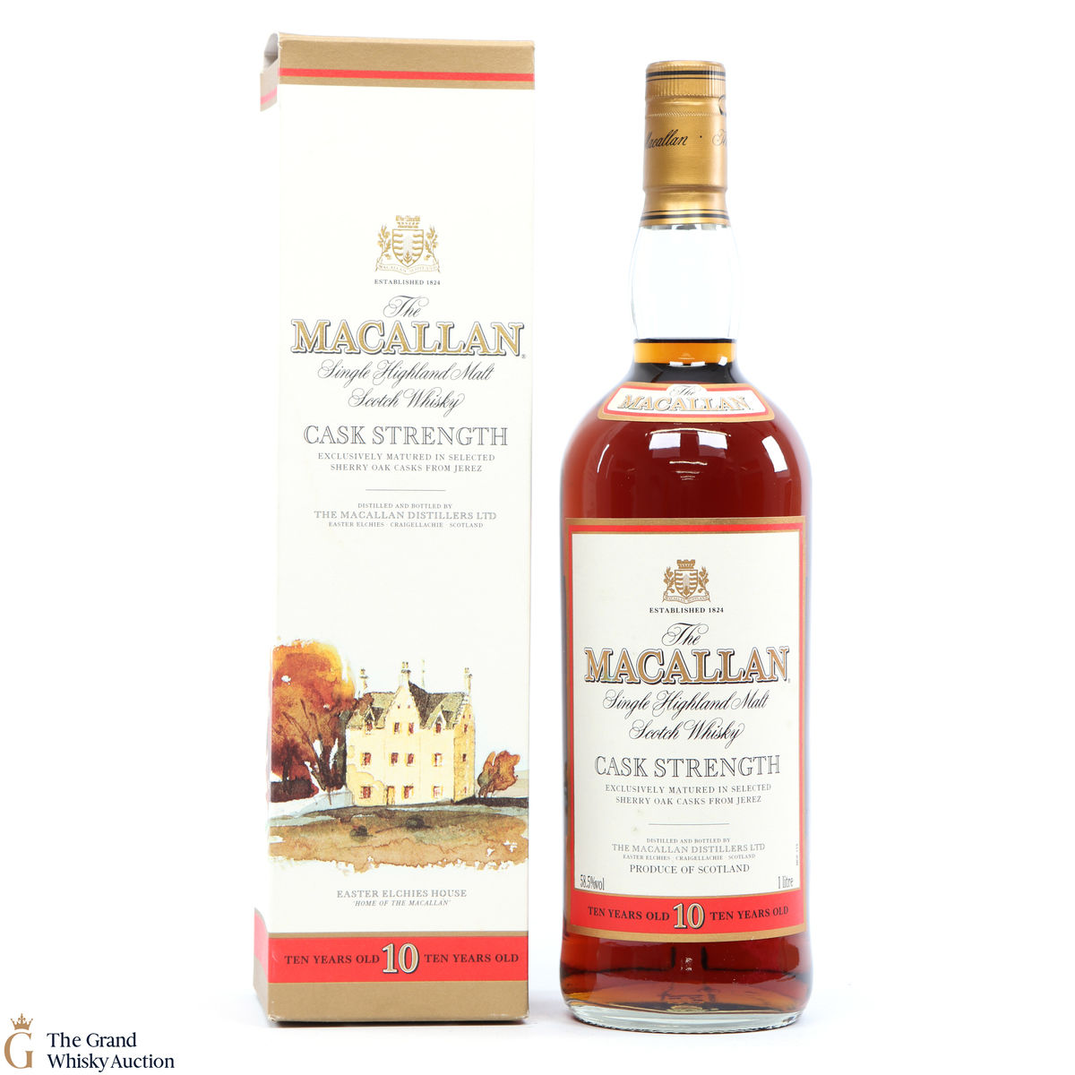 Macallan - 10 Year Old Cask Strength - 1 Litre 58.5%