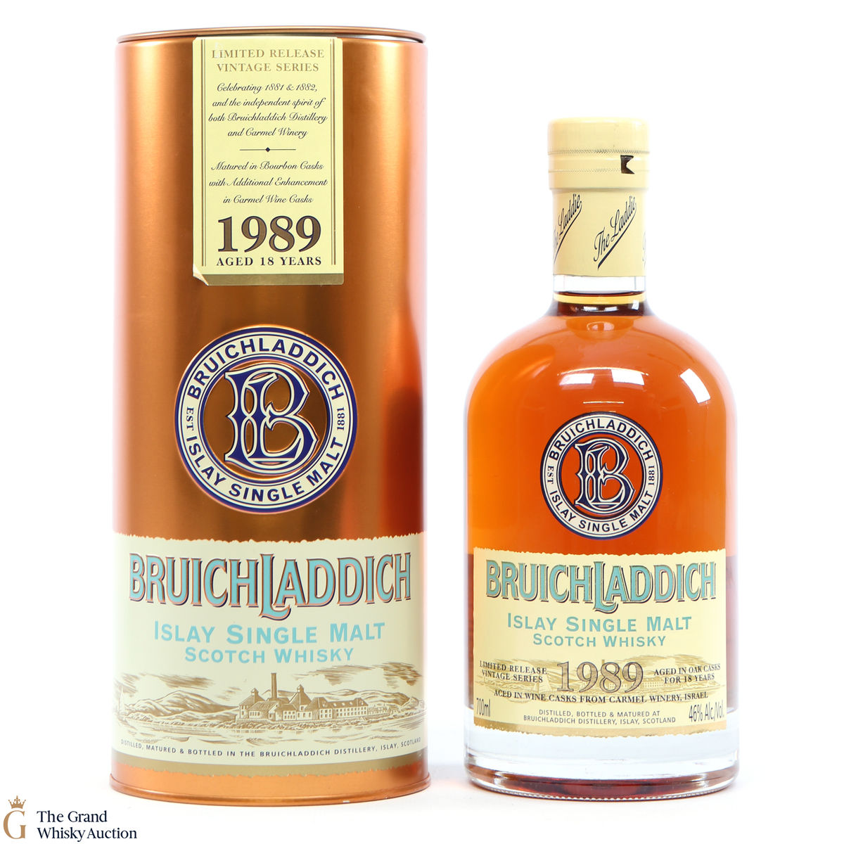 Bruichladdich - 18 Year Old - 1989 Kosher Wine Finish