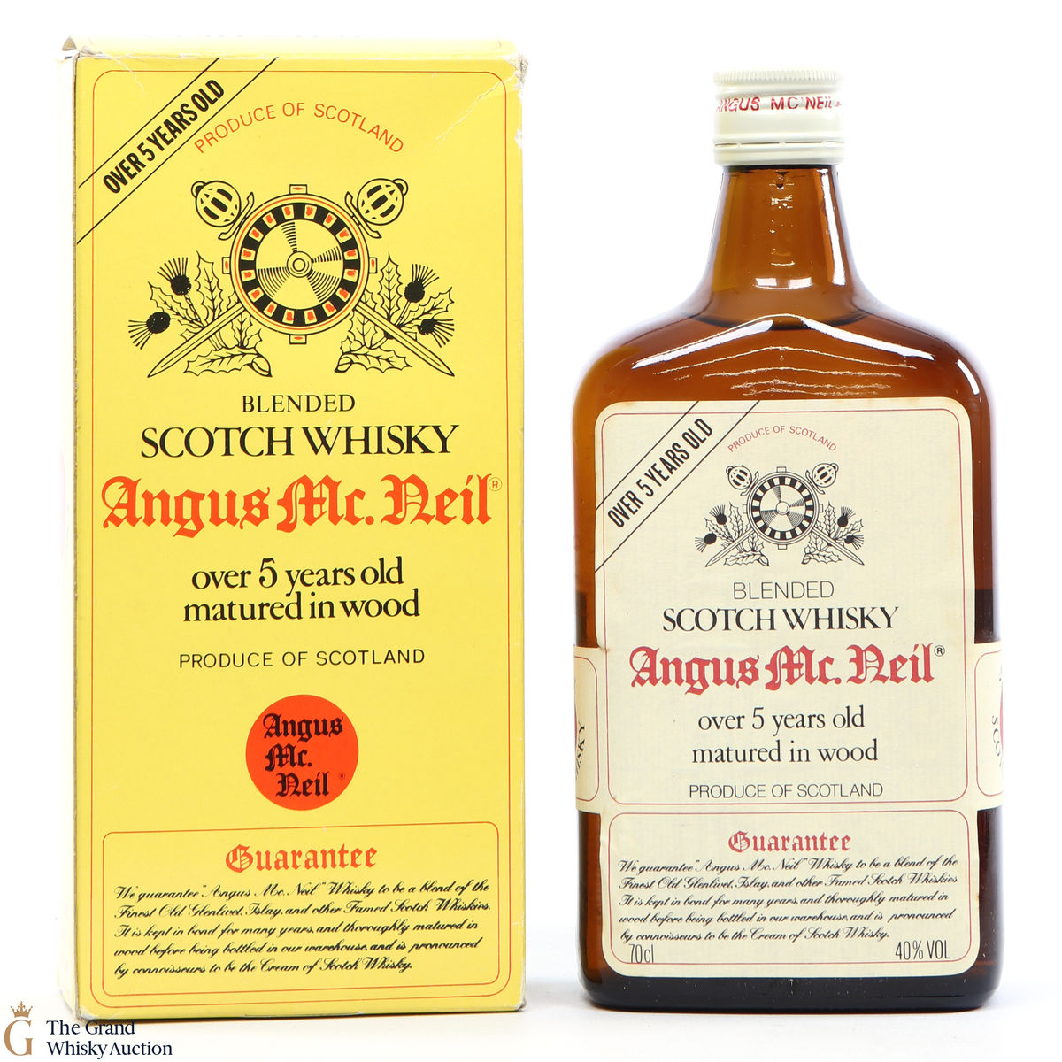 Angus McNeil - Over 5 Years Blended Whisky