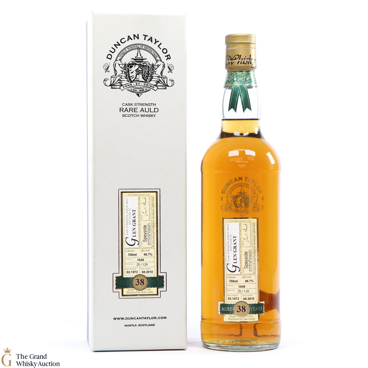 Glen Grant - 38 Year Old 1972 Duncan Taylor Rare Auld #1648