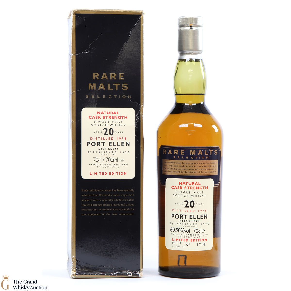 Port Ellen - 20 Year Old - 1978 Rare Malt 60.90%