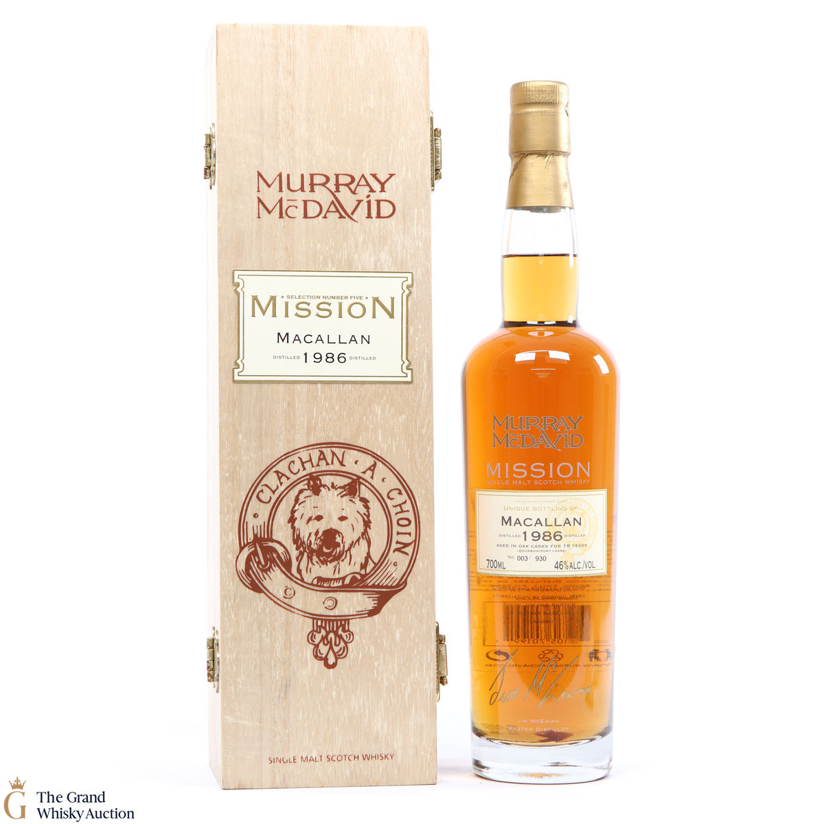 Macallan - 18 Year Old 1986 Murray McDavid 