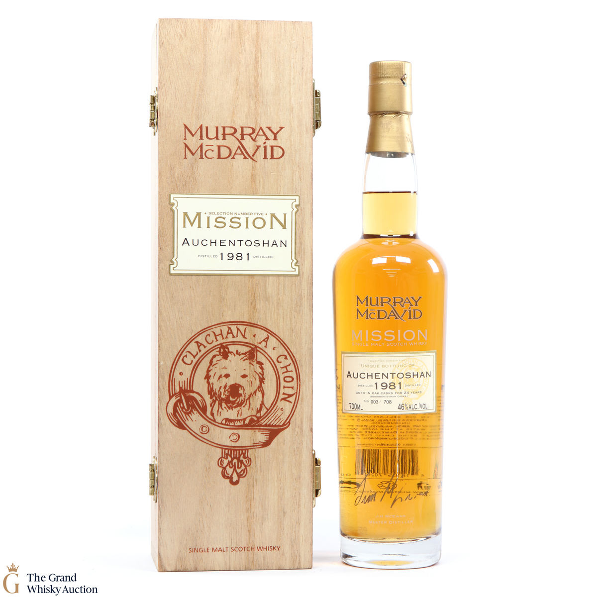 Auchentoshan - 24 Year Old 1981 Murray McDavid