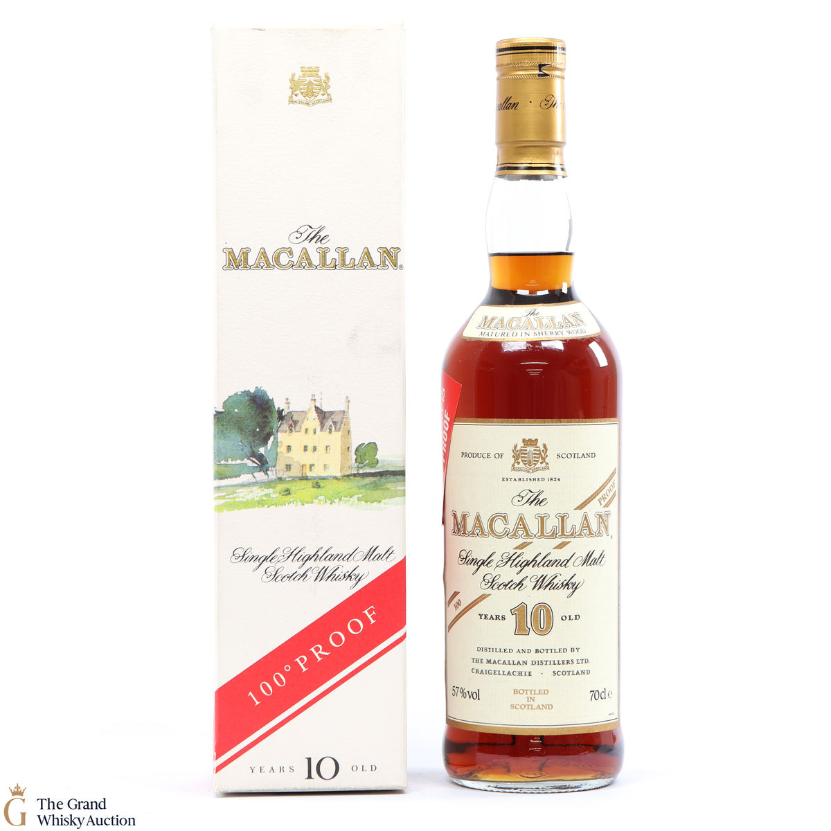 Macallan - 10 Year Old - 100 Proof 1980s