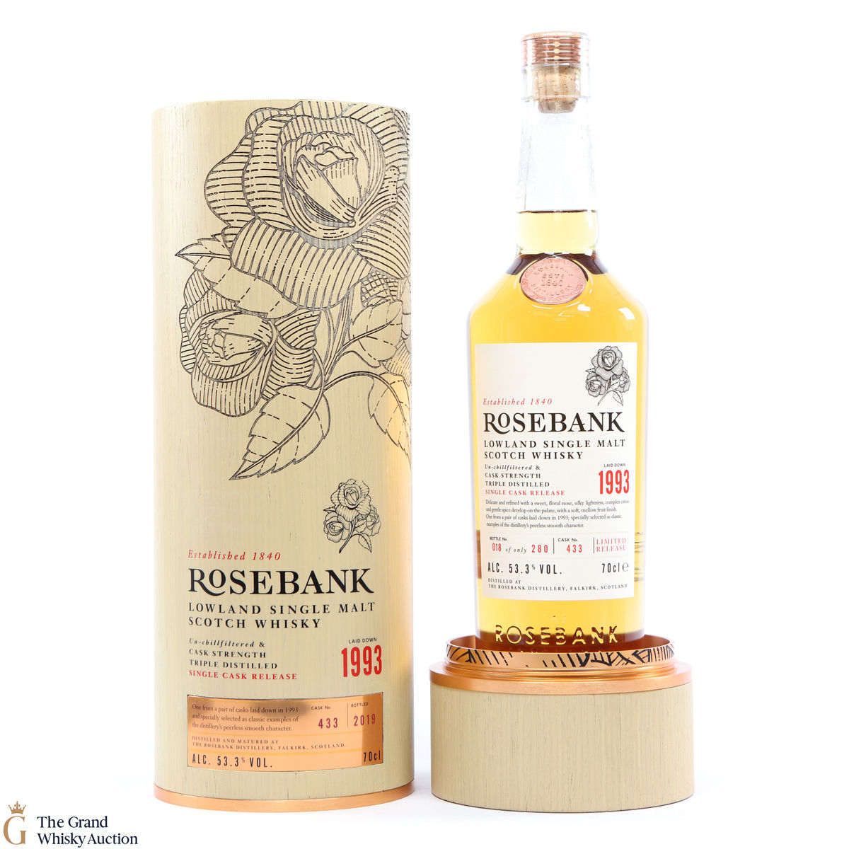 Rosebank - 27 Year Old Cask #433 53.3% 