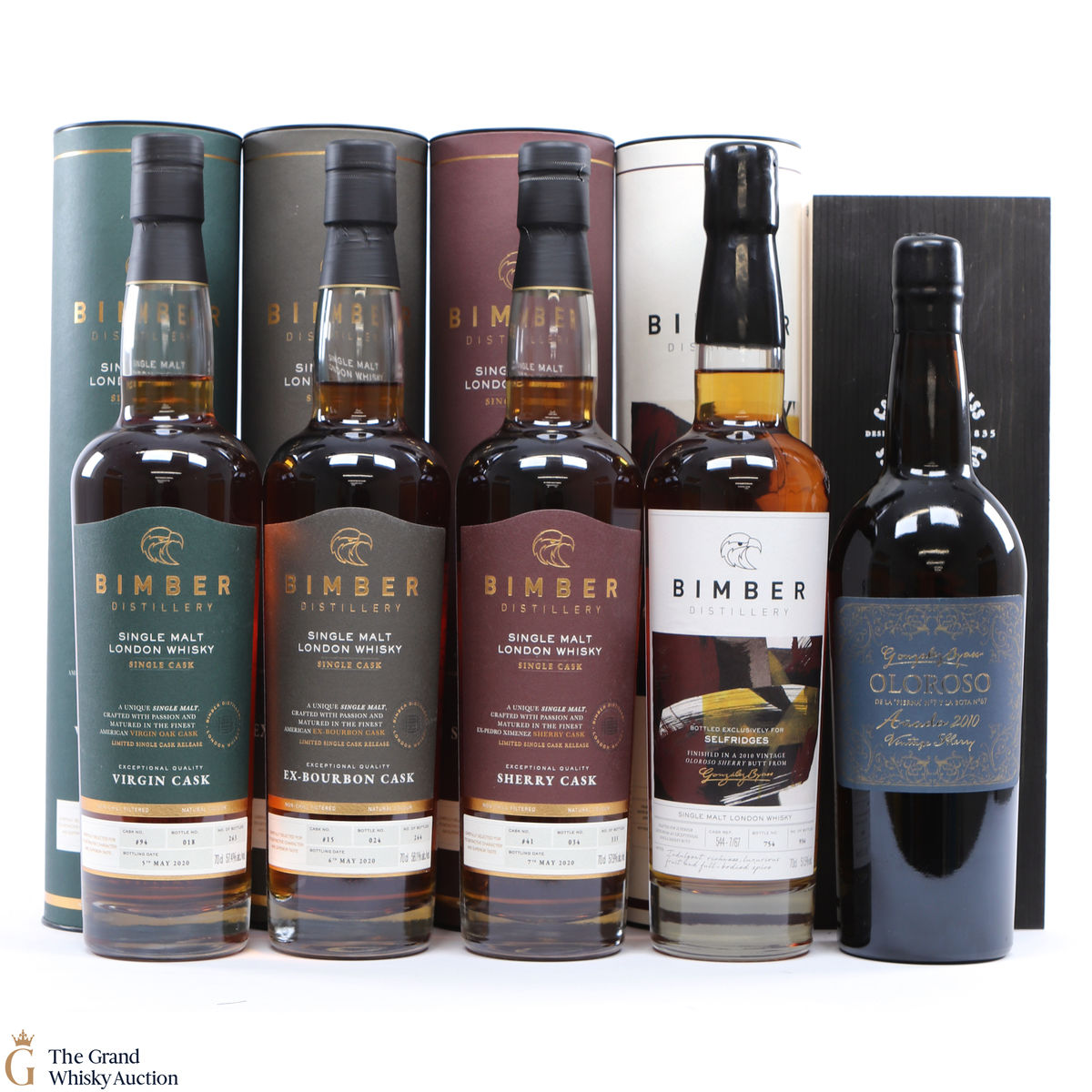 Bimber - Sherry, Virgin & Ex-bourbon Single Casks, Selfridges Exclusive & Wine