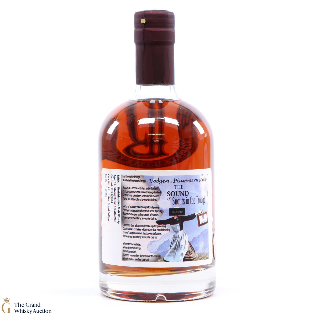 Bruichladdich - 14 Year Old Valinch The Sound Of Snouts In The Trough 