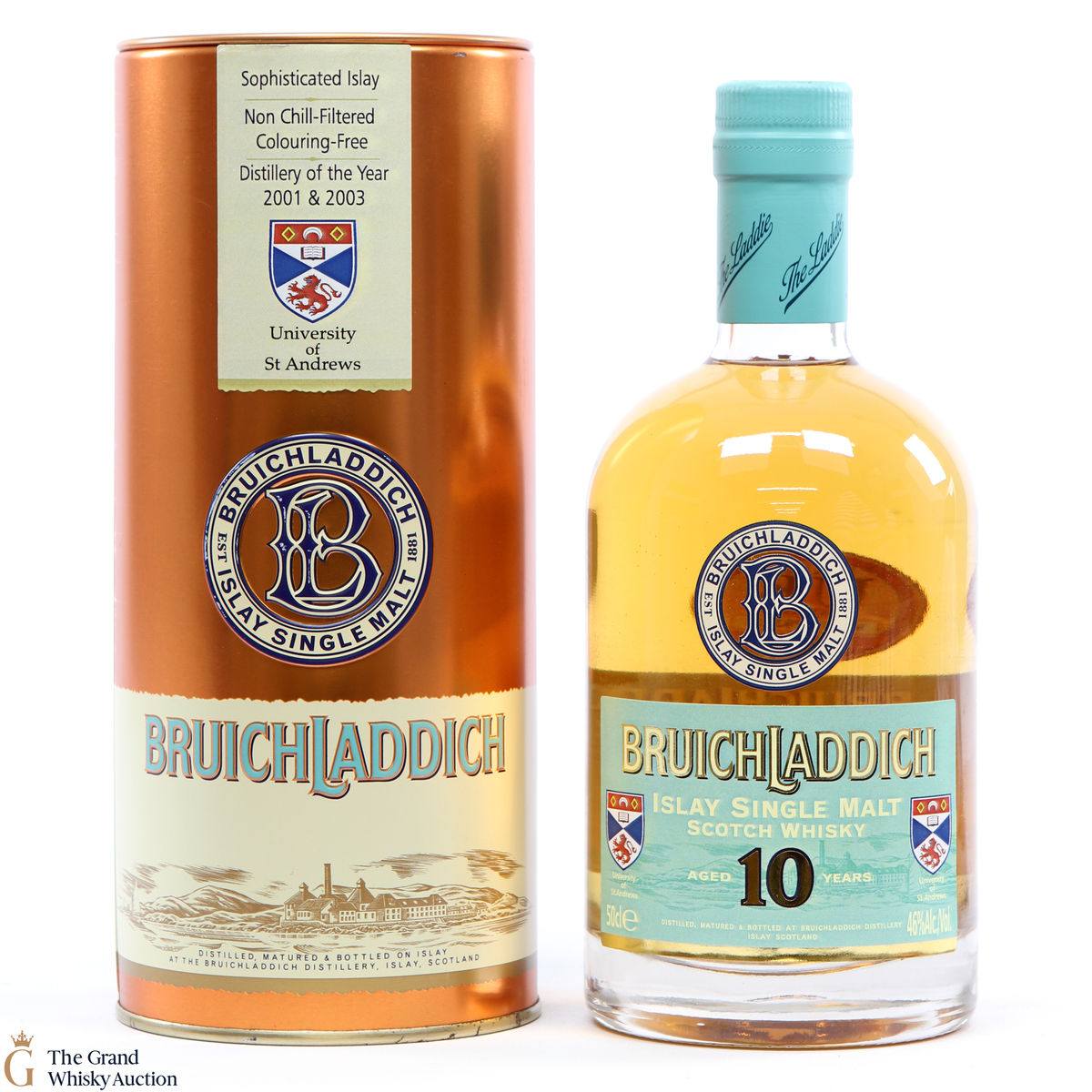 Bruichladdich - 10 Year Old - Valinch 'University of St Andrews'