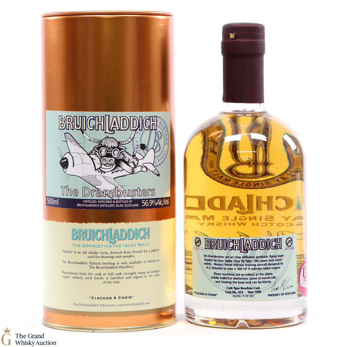 Bruichladdich - 1990 Valinch 'Drambusters'