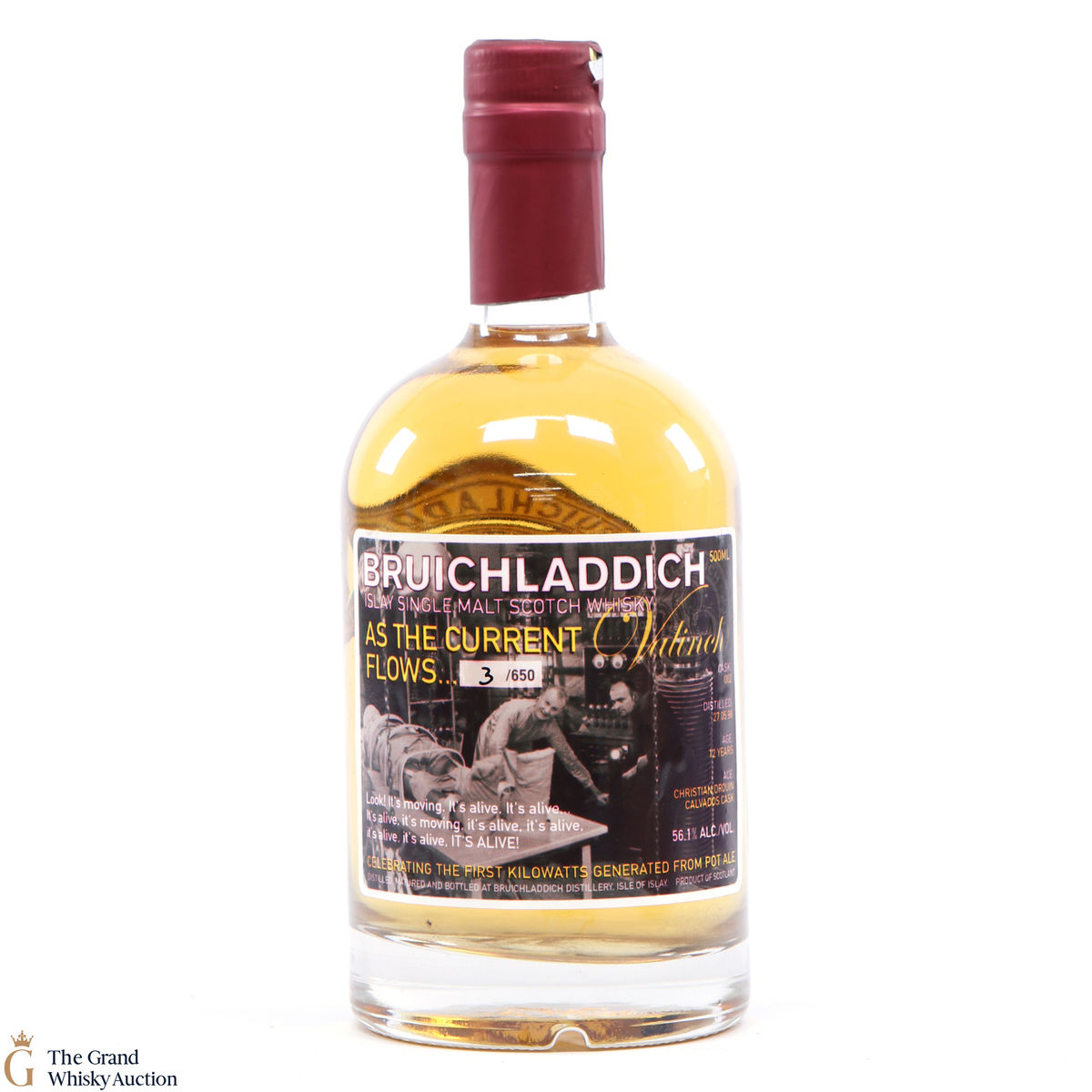 Bruichladdich - 12 Year Old - 1998 Valinch - As the Current Flows (50cl)