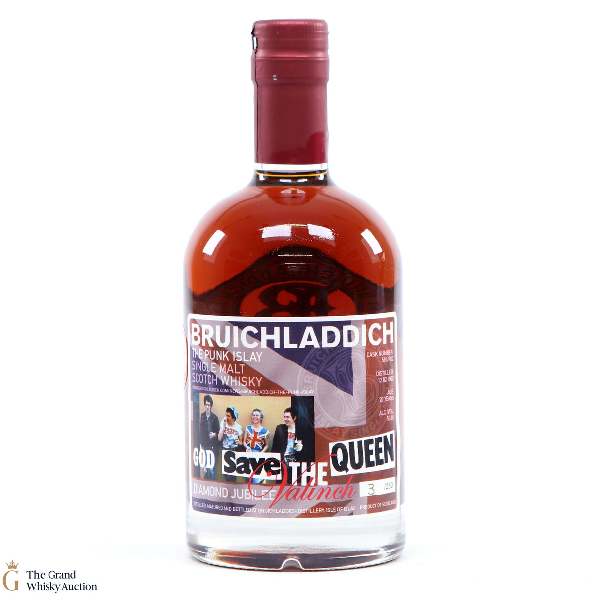 Bruichladdich - 1992 Valinch 'God Save the Queen'