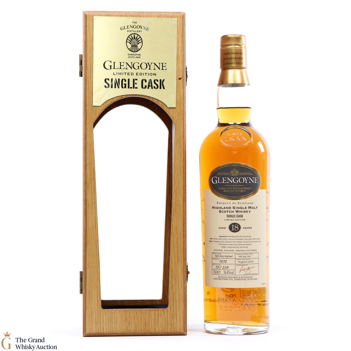 Glengoyne - 18 Year Old Single Cask Limited Edition #1470