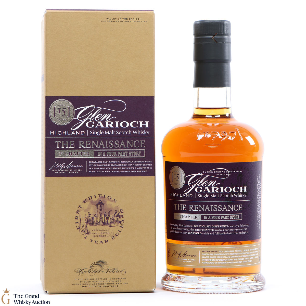 Glen Garioch - 15 Year Old - The Renaissance Chapter 1