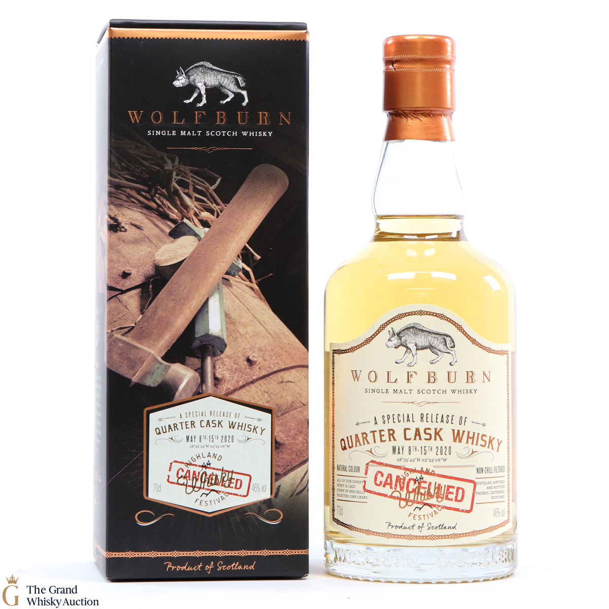 Wolfburn - Quarter Cask - Highland Whisky Festival (Cancelled) 2020 