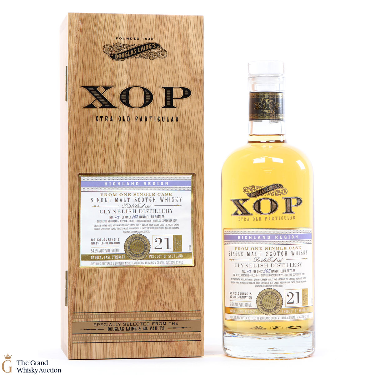 Clynelish - 21 Year Old 1995 Douglas Laing XOP #DL12014