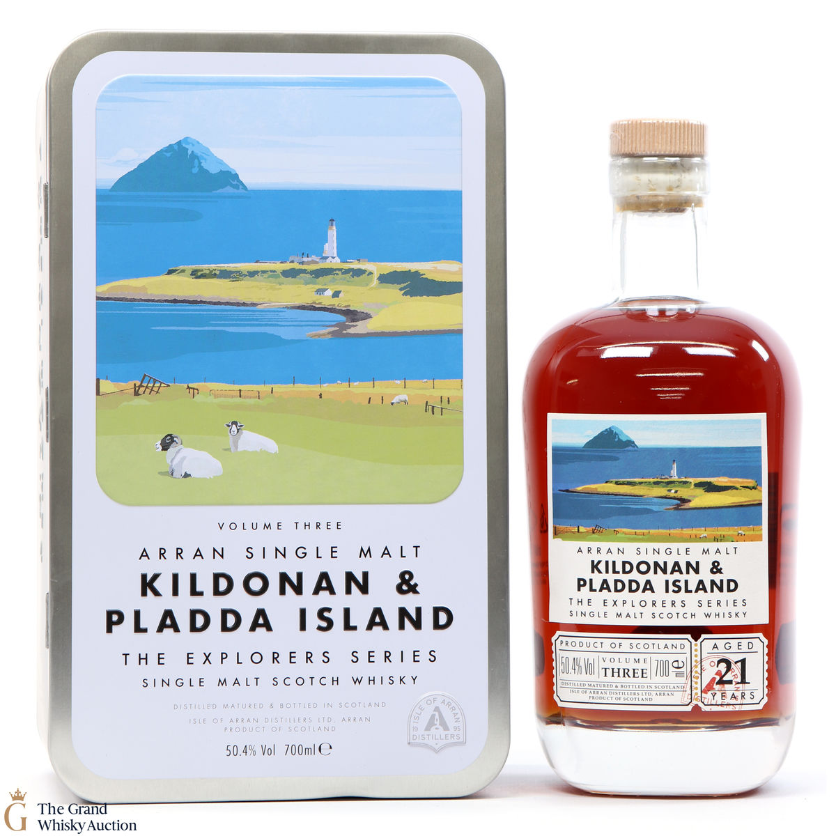 Arran - 21 Year Old - The Explorers Series - Kildonan & Pladda Island - Volume.3