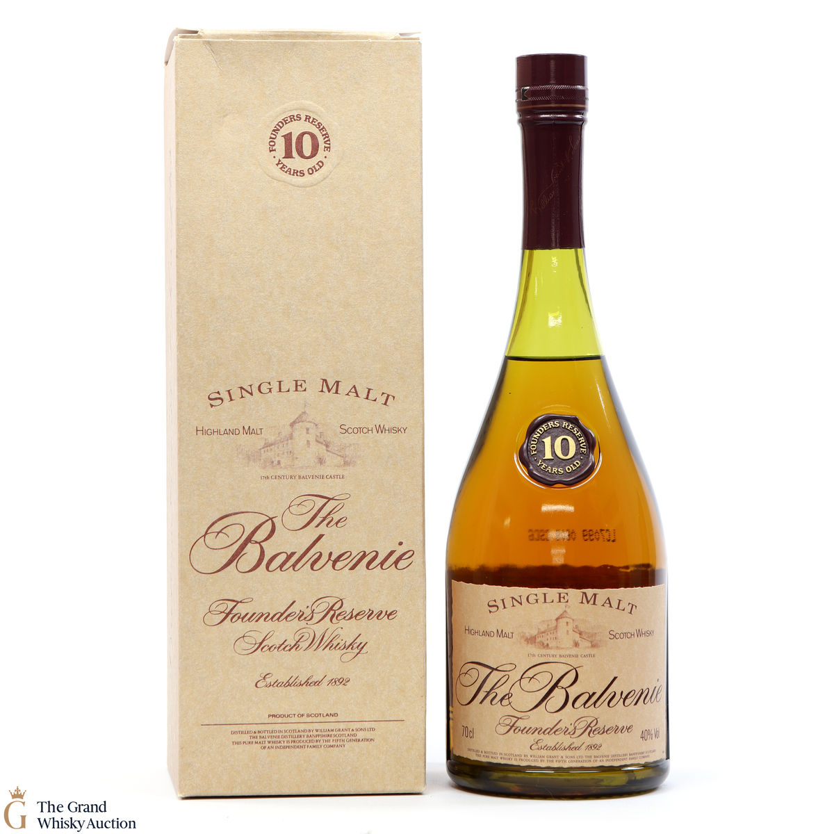 The Balvenie - 10 Year Old Founder's Reserve 1980s