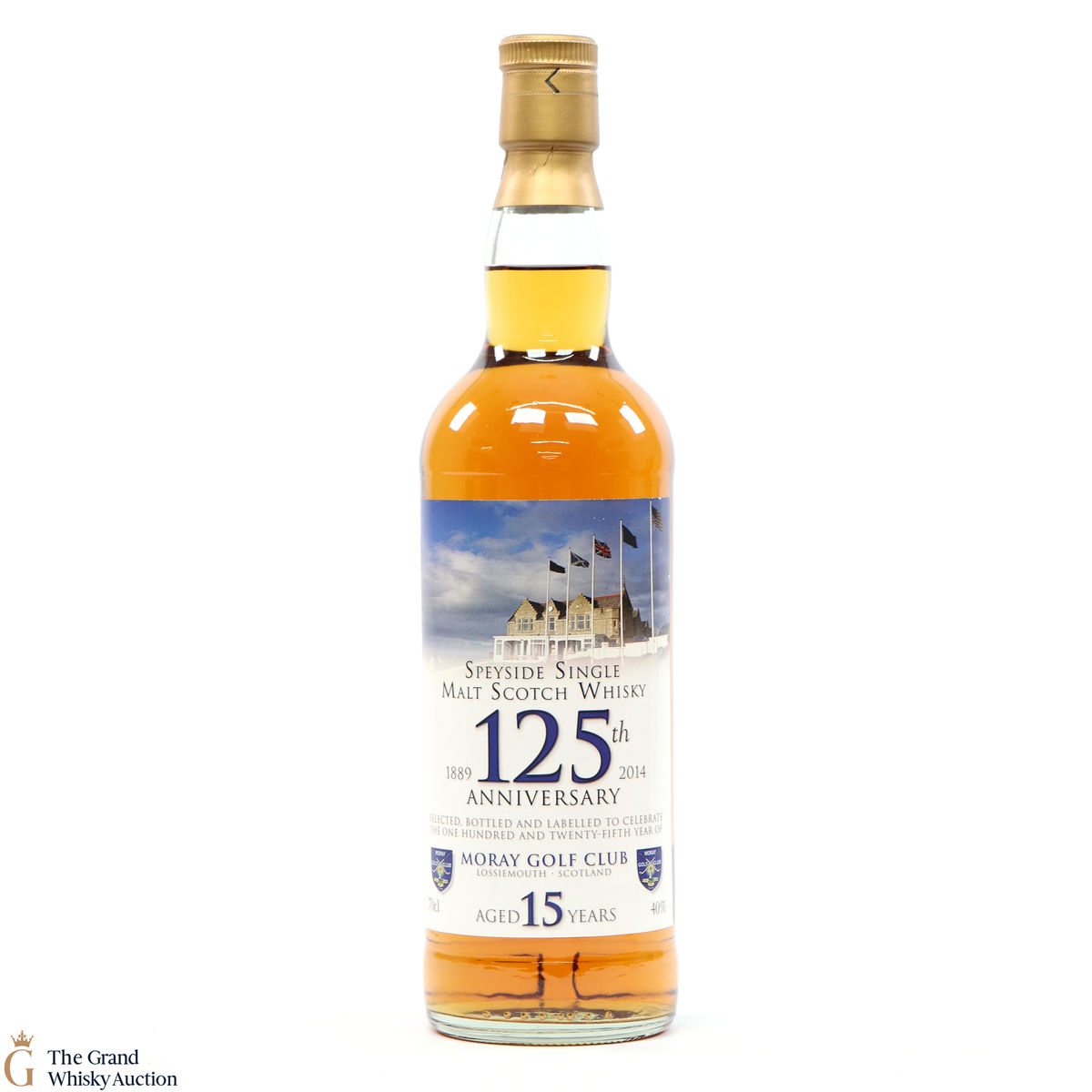 Moray Golf Club - 15 Year Old Speyside Single Malt - 125th Anniversary