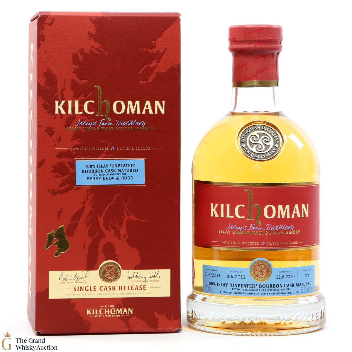 Kilchoman - 2011 Single Cask Unpeated - Berry Bros & Rudd