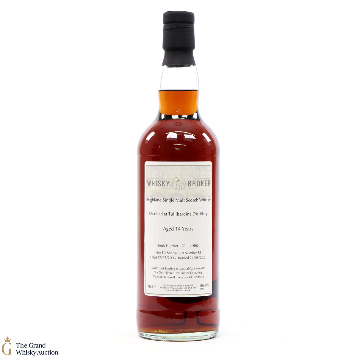 Tullibardine - 14 Year Old Whisky Broker #33 2006
