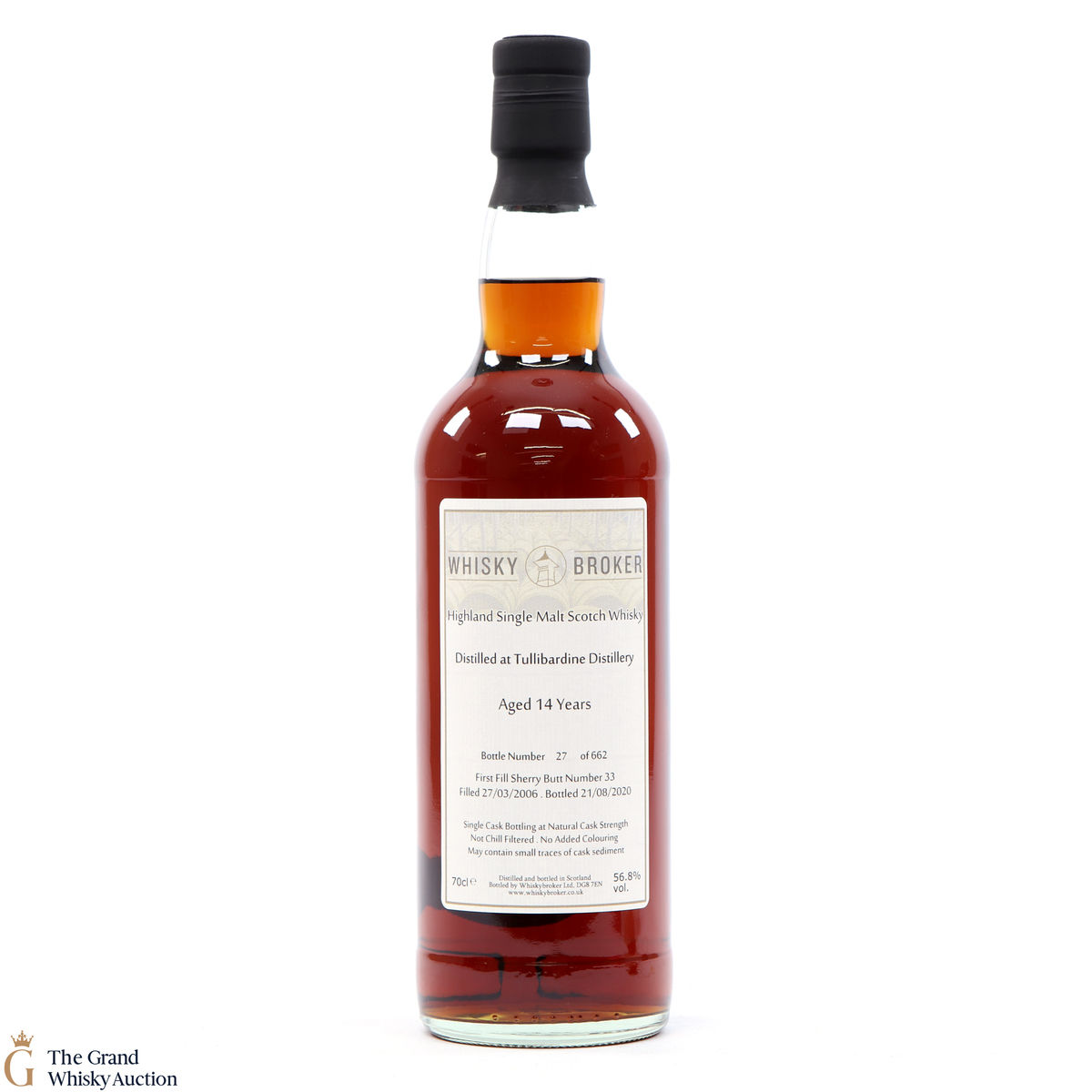 Tullibardine - 14 Year Old Whisky Broker #33 2006