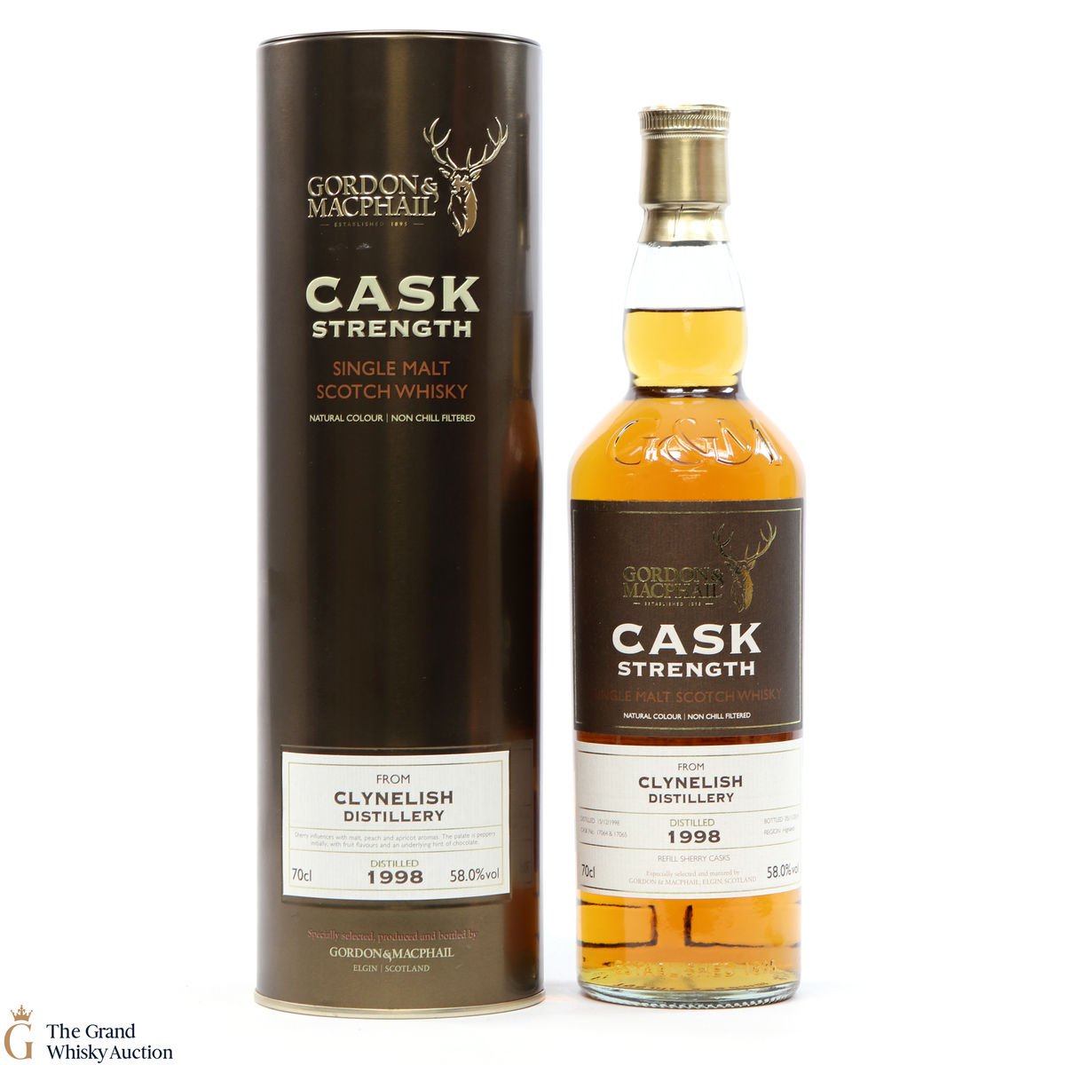Clynelish - 15 Year Old - 1998 Cask Strength - Gordon & MacPhail