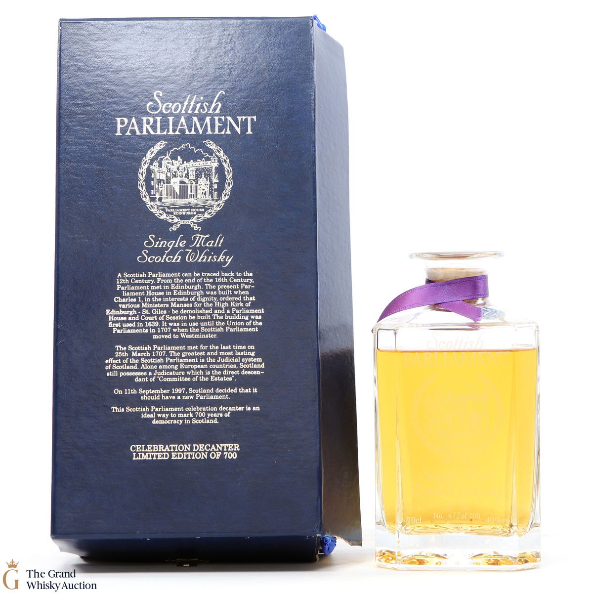 Scottish Parliament - Celebration Decanter