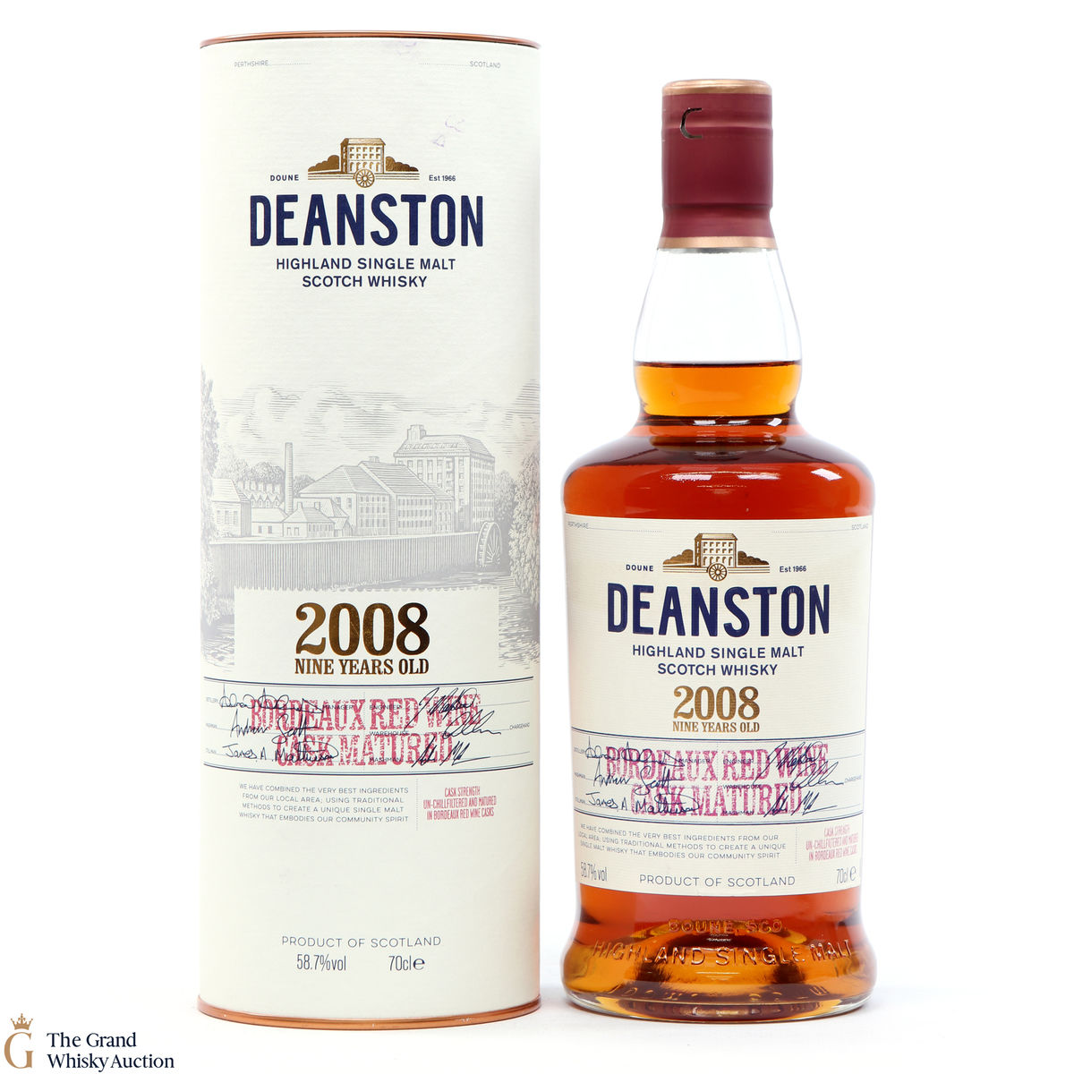Deanston - 9 Year Old - Bordeaux Cask 2008