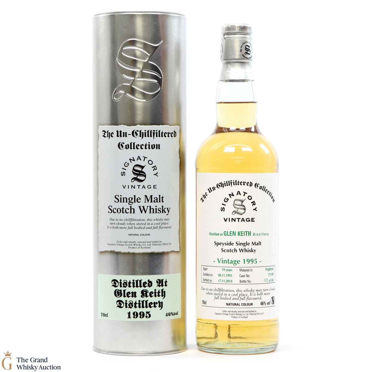 Glen Keith - 19 Year Old 1995 Signatory