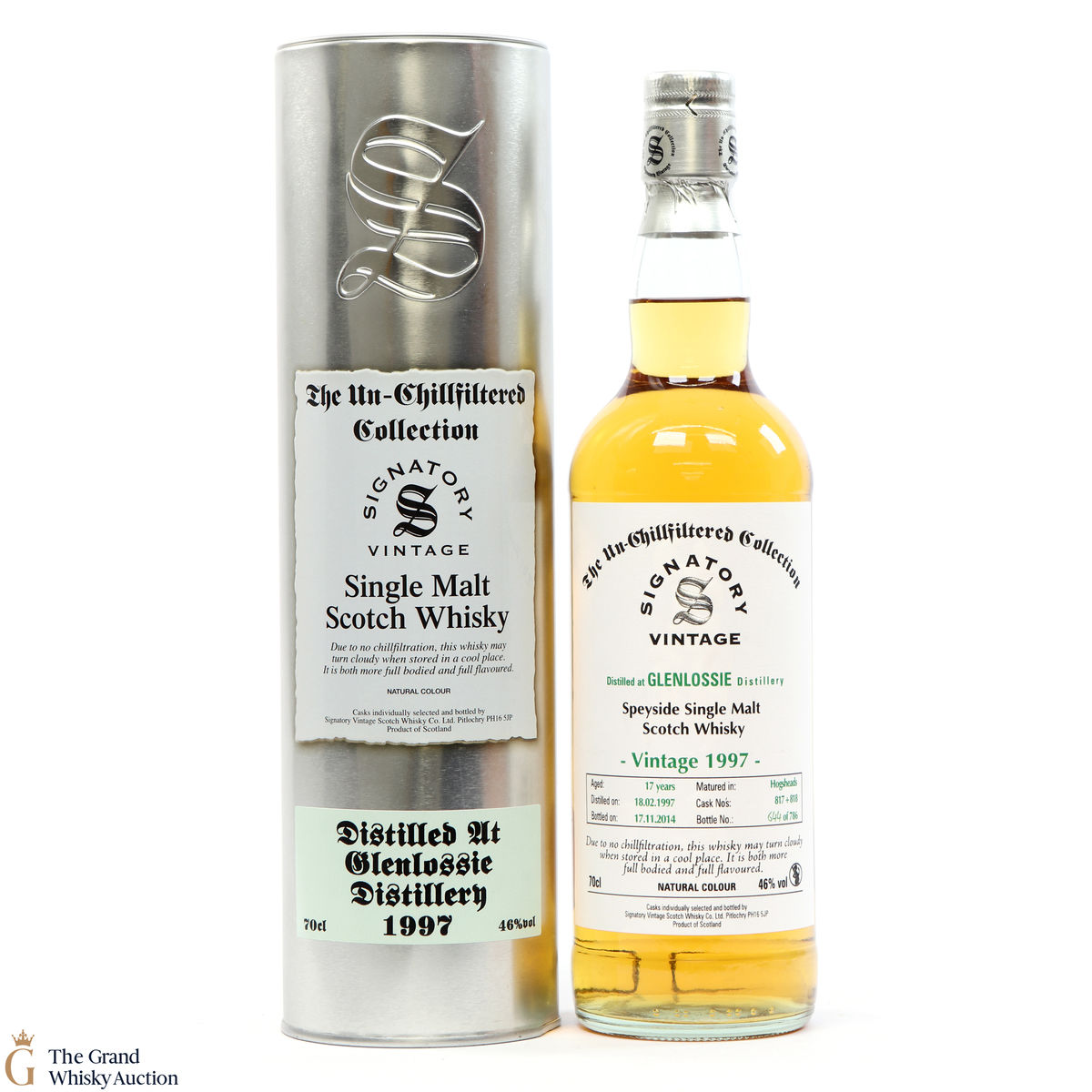 Glenlossie 17 Year Old - Signatory Vintage