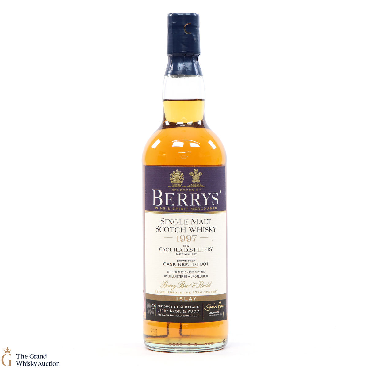 Caol Ila - 18 Year Old - 1997 Berrys'