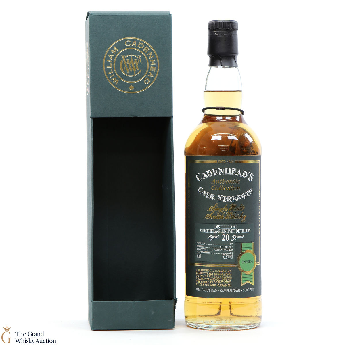 Strathisla - Glenlivet - 20 Year Old - 1997 Cadenhead's 