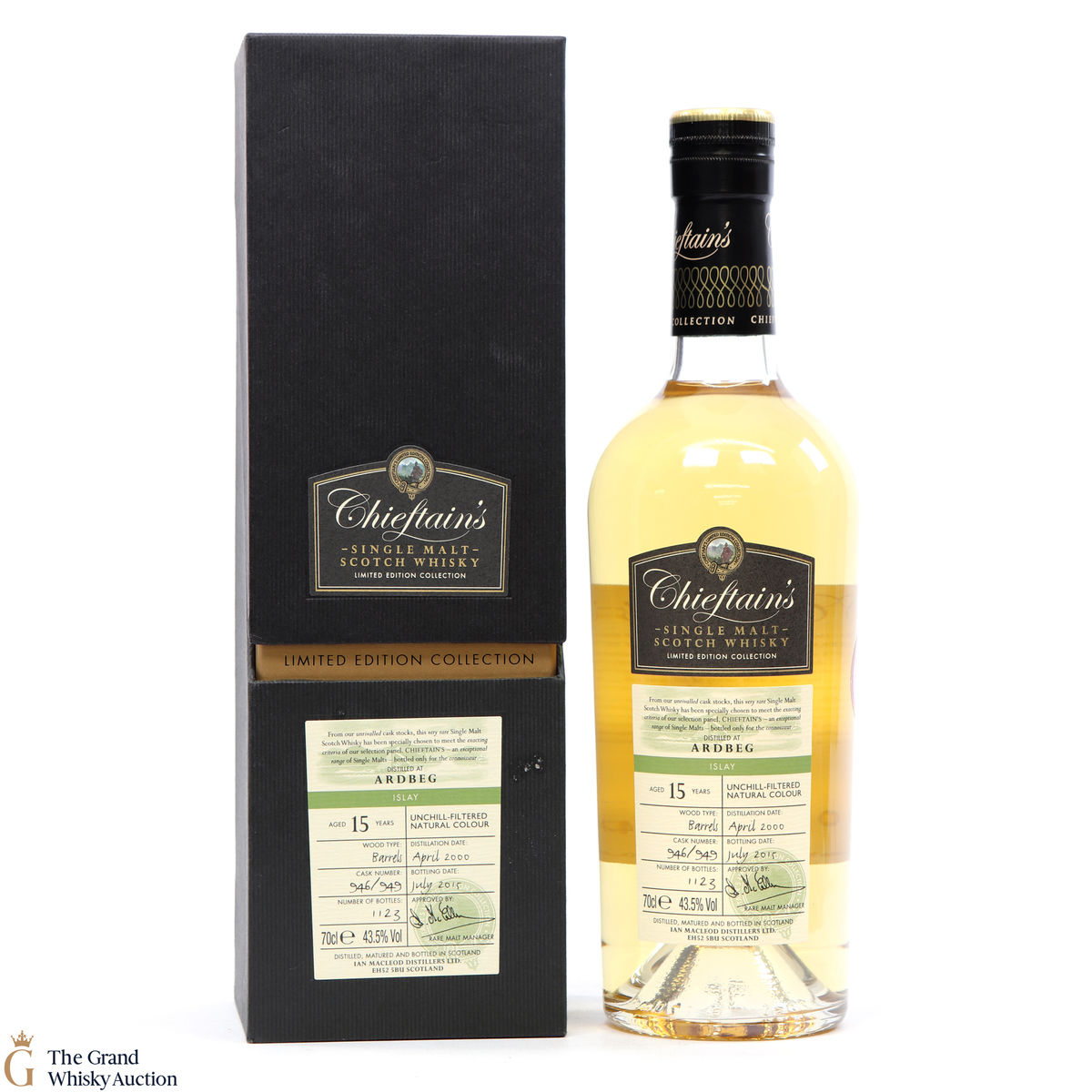 Ardbeg - 15 Year Old 2000 - Chieftain's