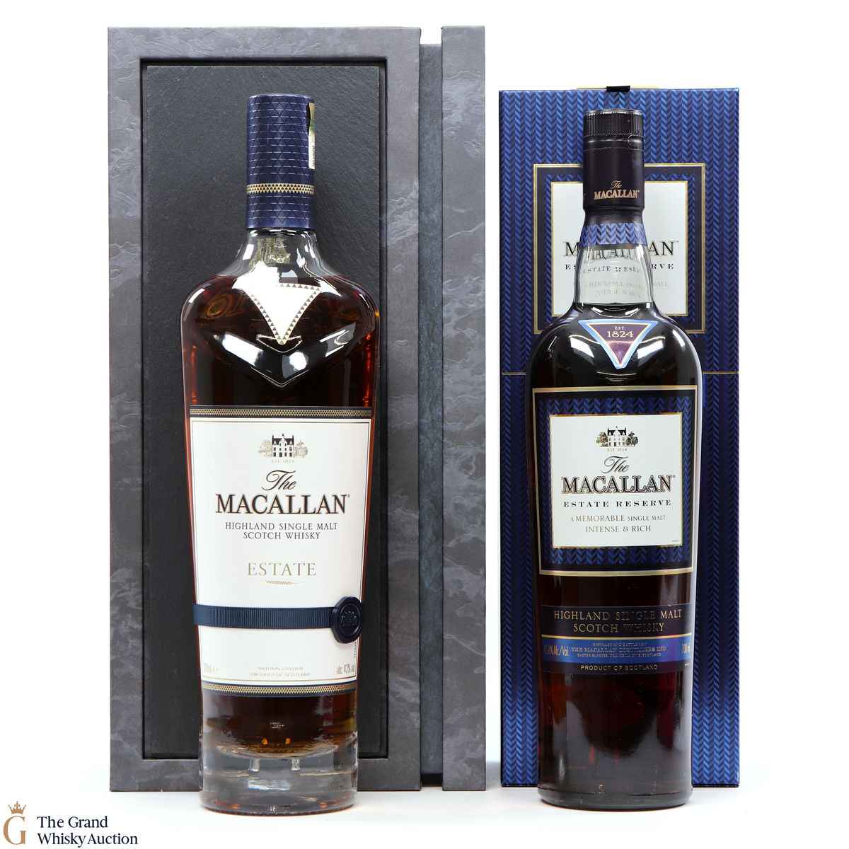 Macallan - The 1824 Collection - Estate Reserve - & Estate Reserve - 2019 (2 x 70cl)