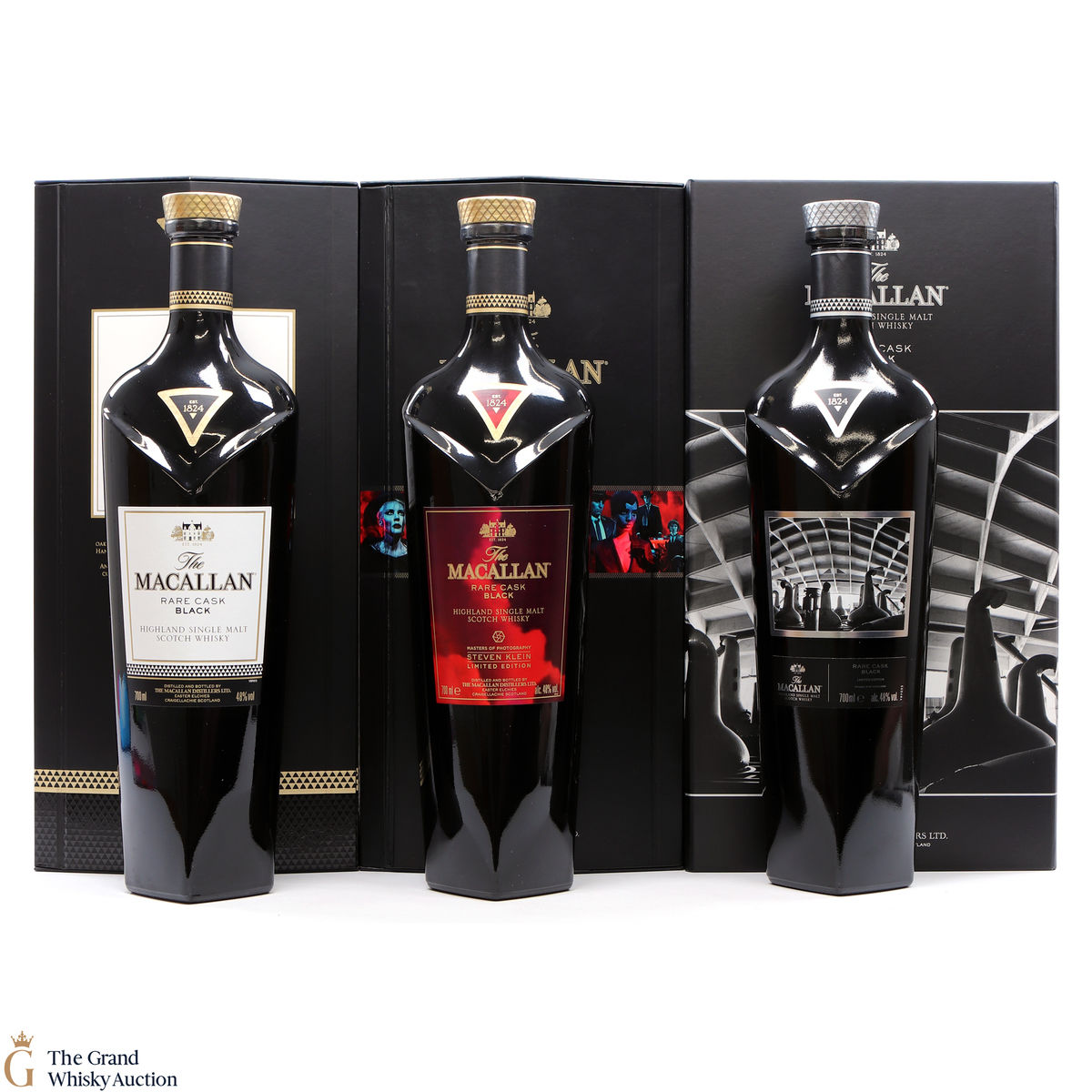 Macallan - Rare Cask Black, Limited Edition & Steven Klein (3 x 70cl)