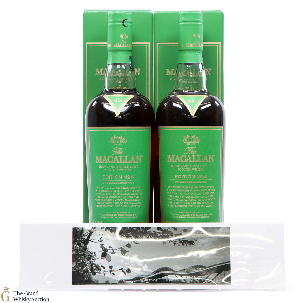Macallan - Edition No4 - Edrington & Maxxium Staff & Paolo Pellegrin Print (2 x 70cl)