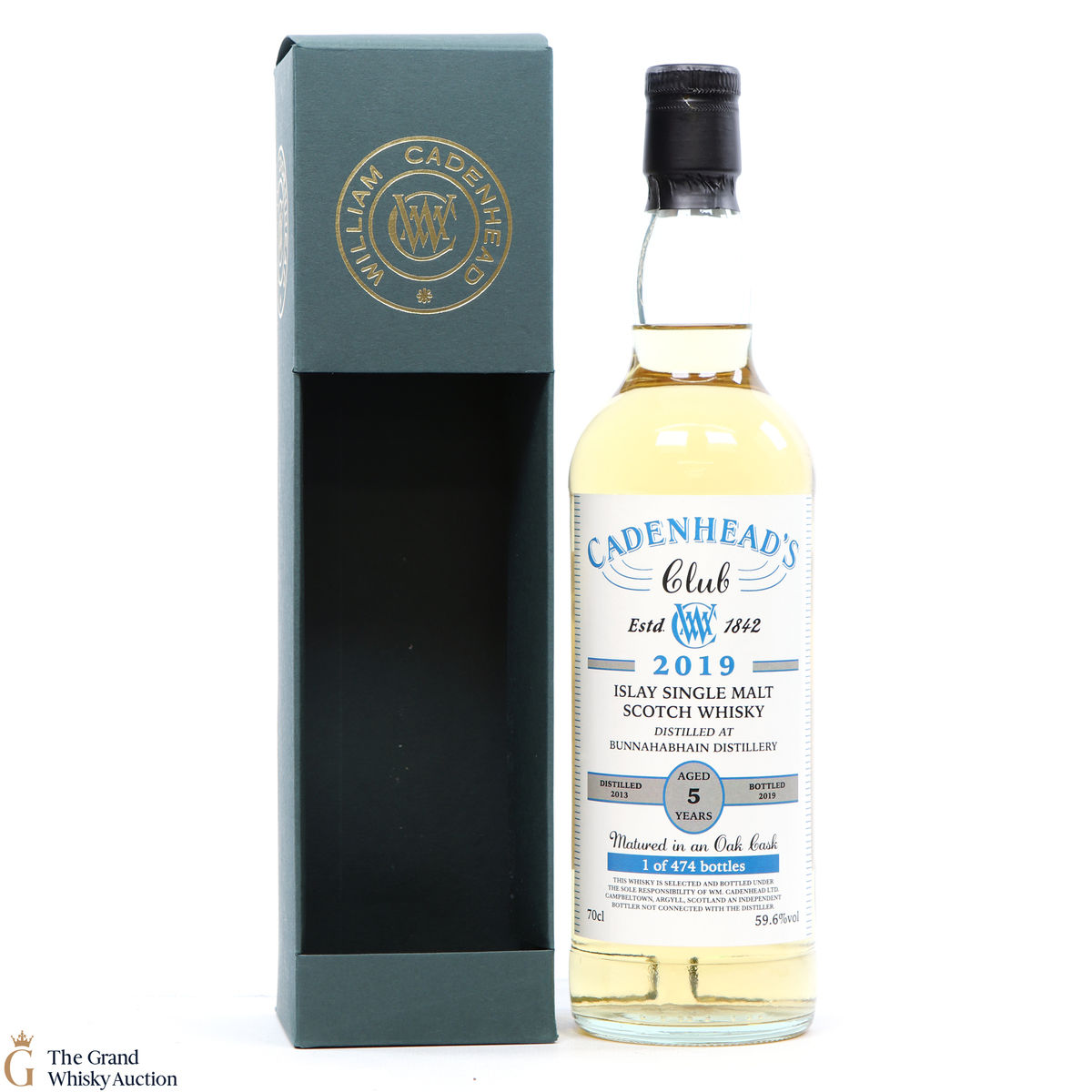 Bunnahabhian - 5 Year Old Cadenhead's 2013 