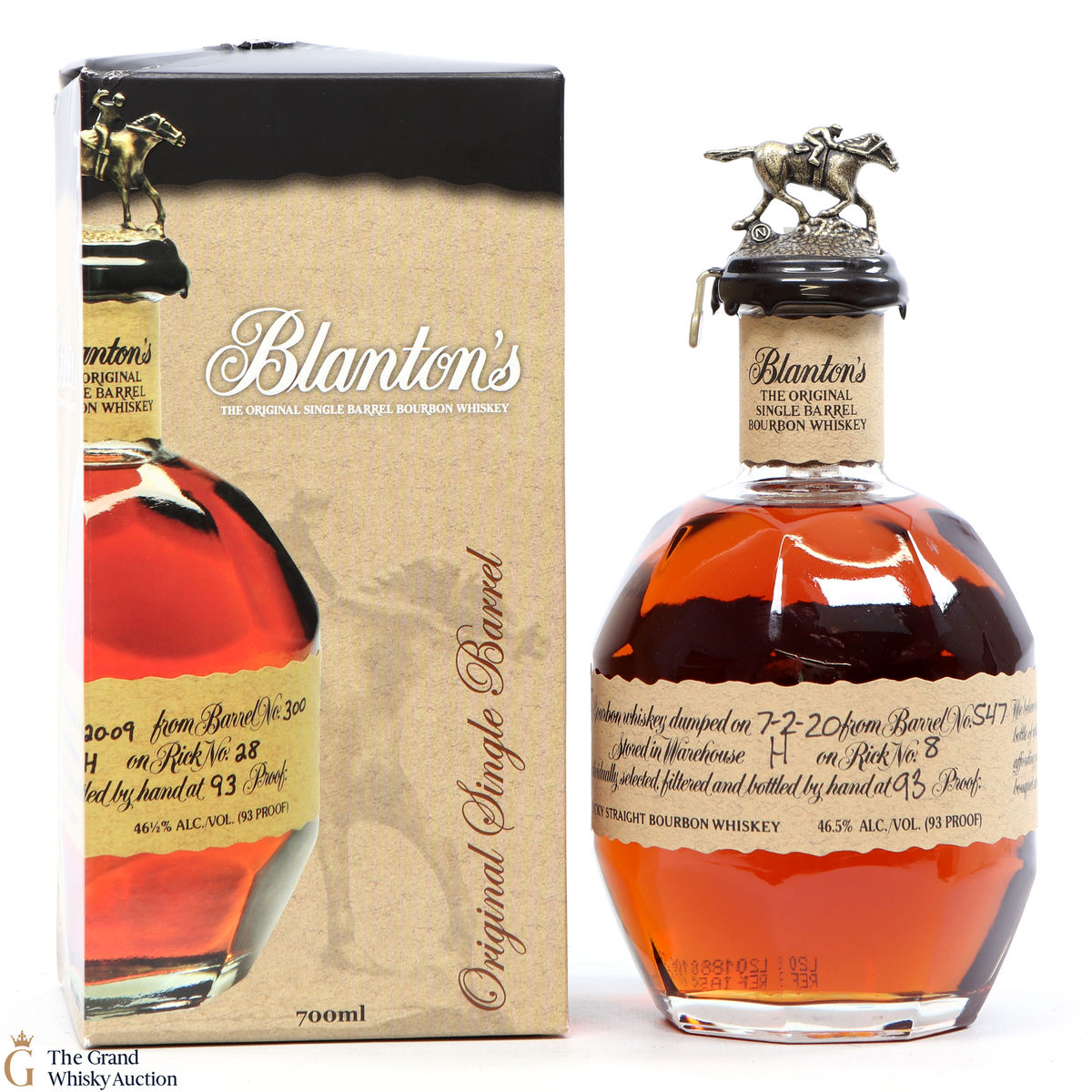 Blanton’s - Single Barrel Bourbon Original #547 93Proof