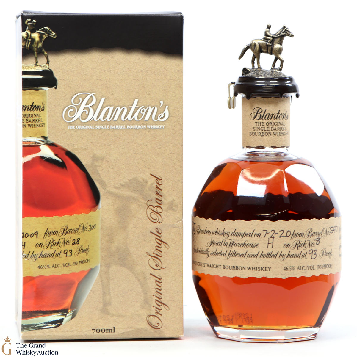 Blanton’s - Single Barrel Bourbon Original #547 93Proof