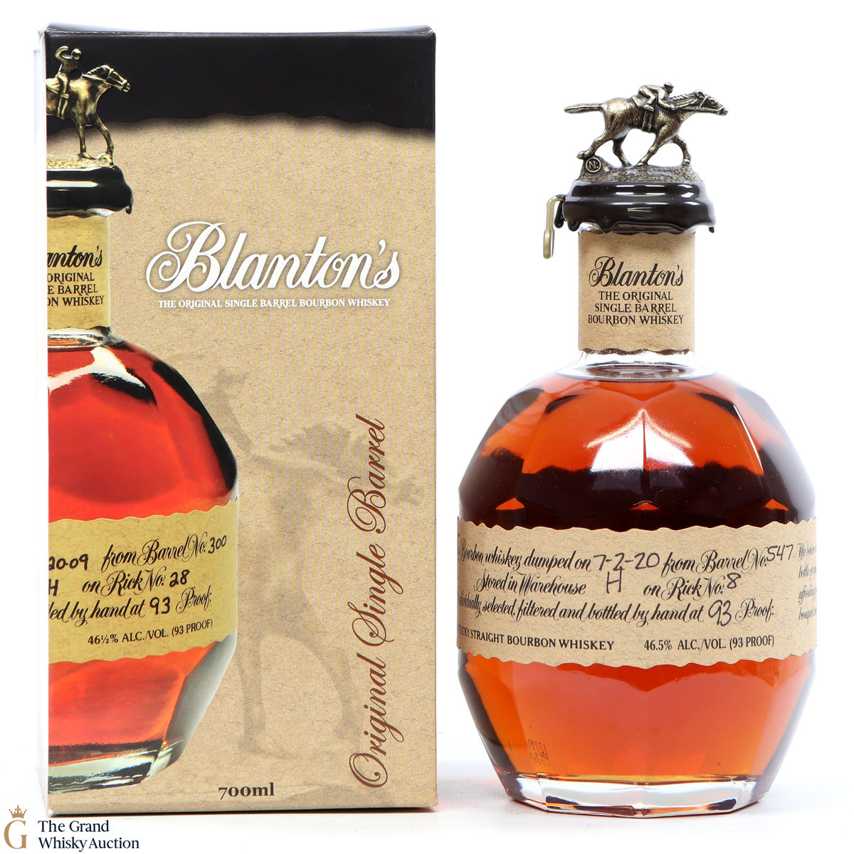 Blanton’s - Single Barrel Bourbon Original #547 93Proof