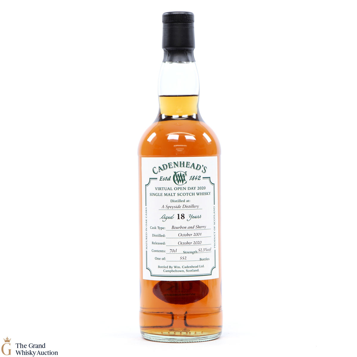 Cadenhead's - 18 Year Old "A Speyside Distillery" 2001