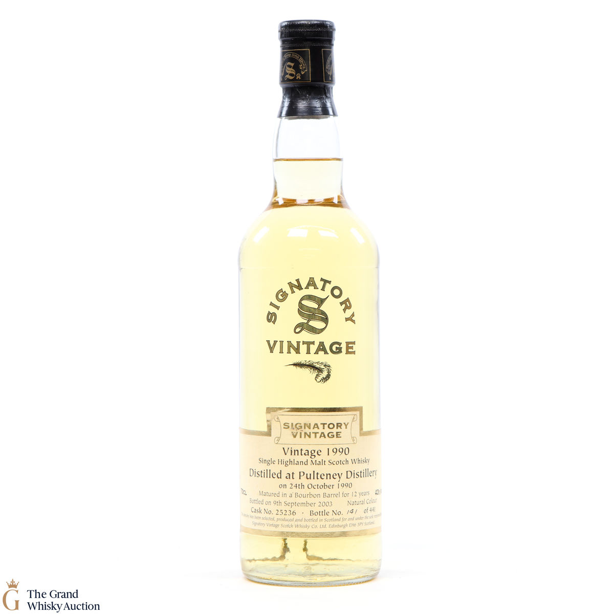 Old Pulteney - 12 Year Old 1990 Signatory #25236