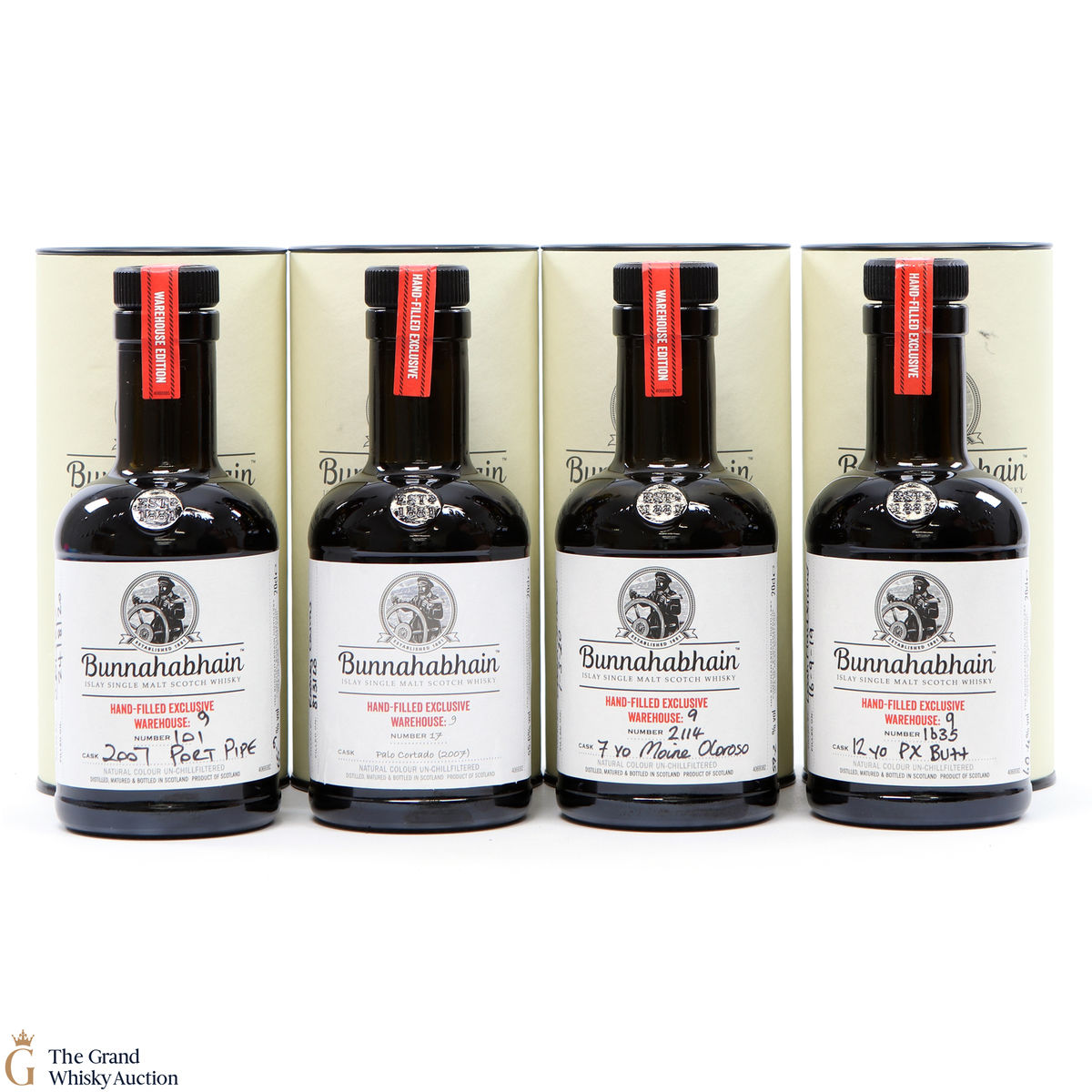 Bunnahabhain - Hand Fills (4 x 20cl)