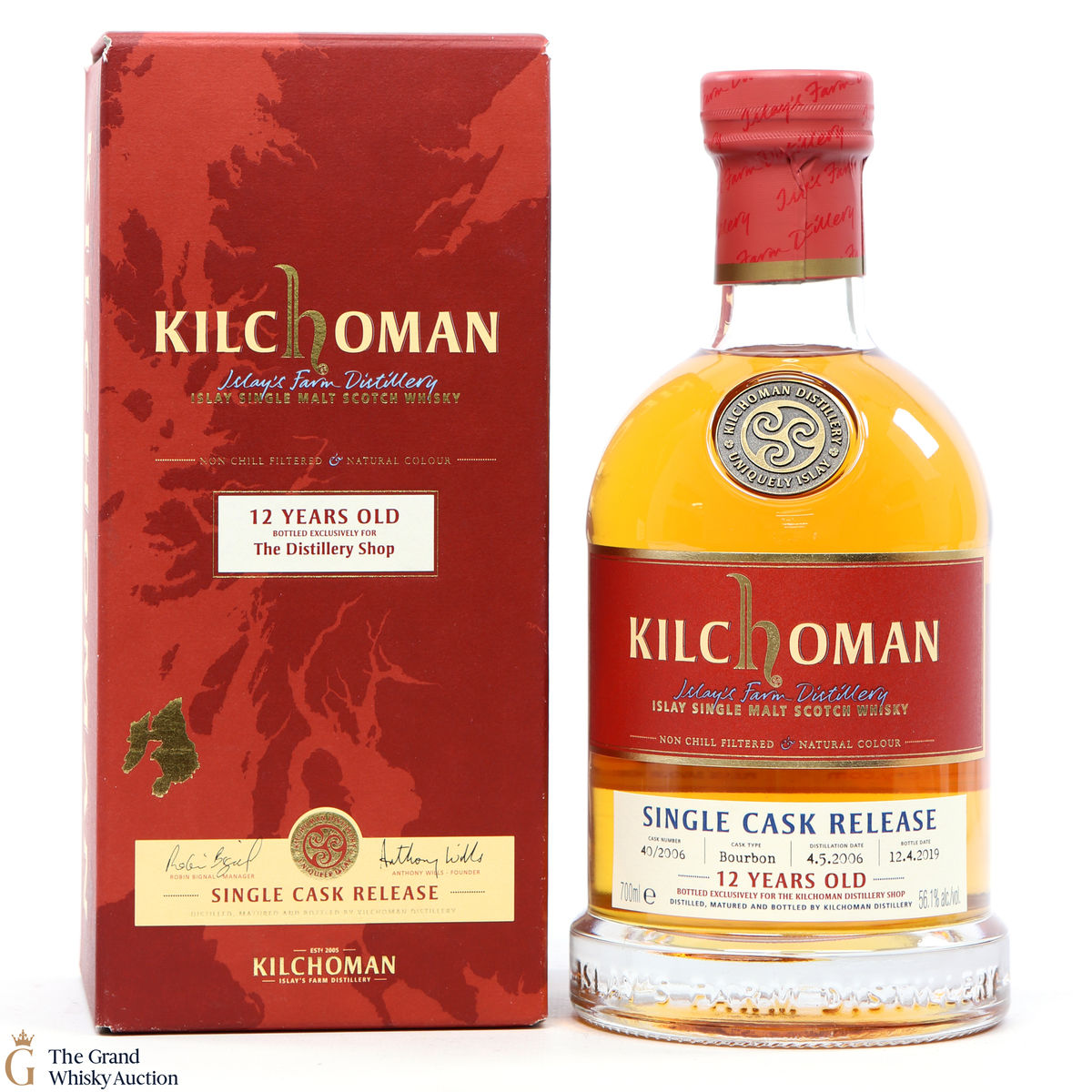 Kilchoman - 12 Year Old - Distillery Shop Exclusive #40