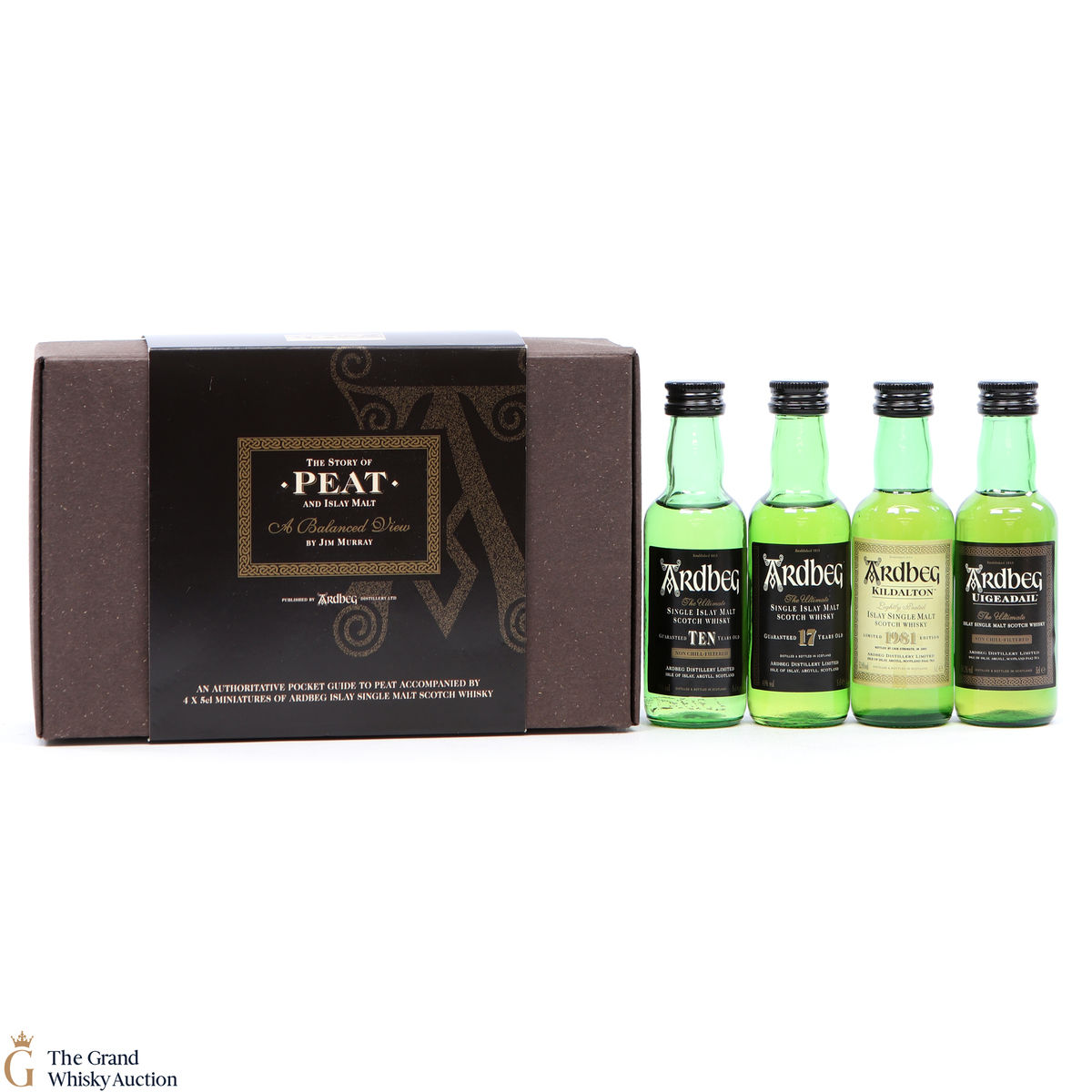 Ardbeg - The Story of Peat - Mini Gift Pack (4 x 5cl)