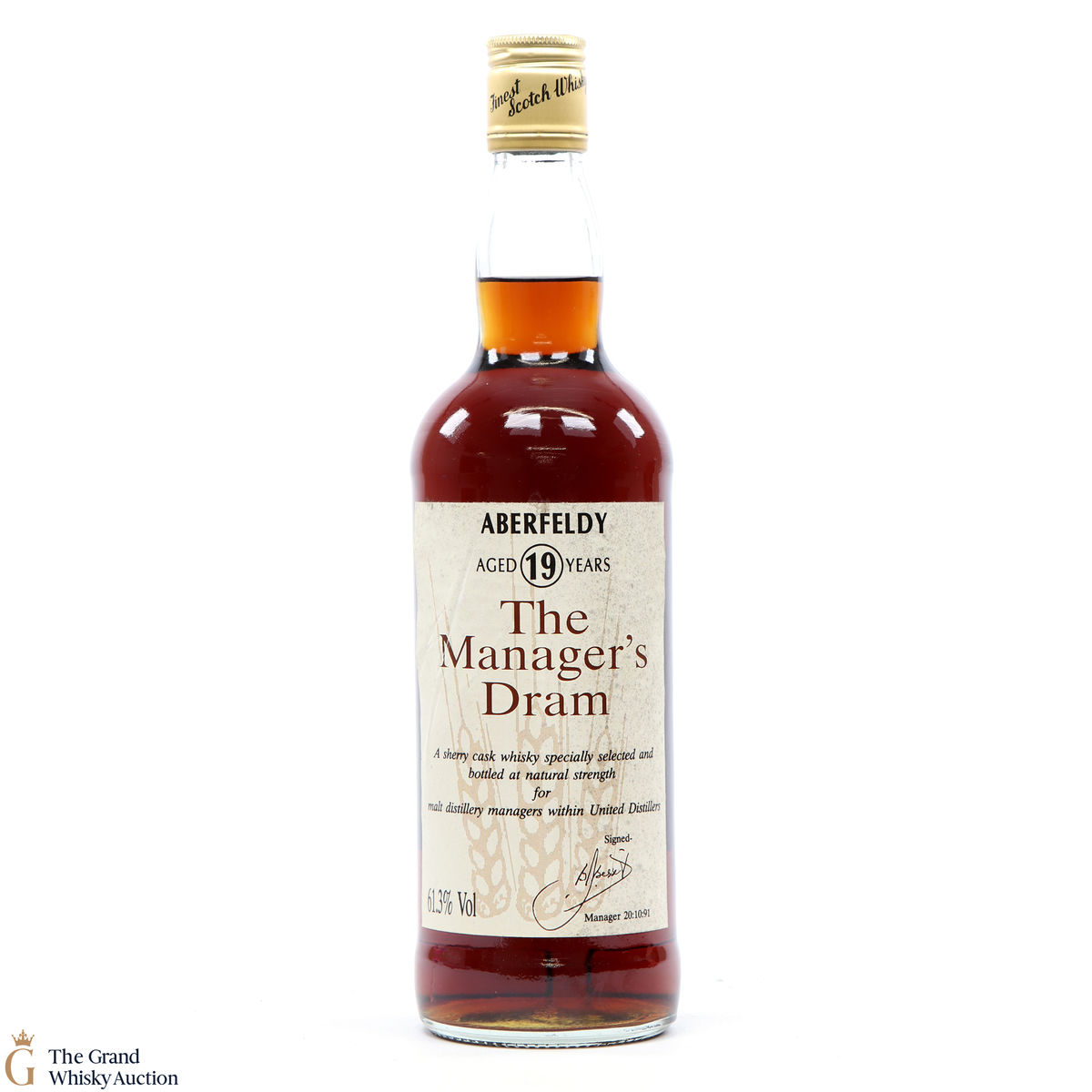 Aberfeldy - 19 Year Old - 1991 Manager's Dram 