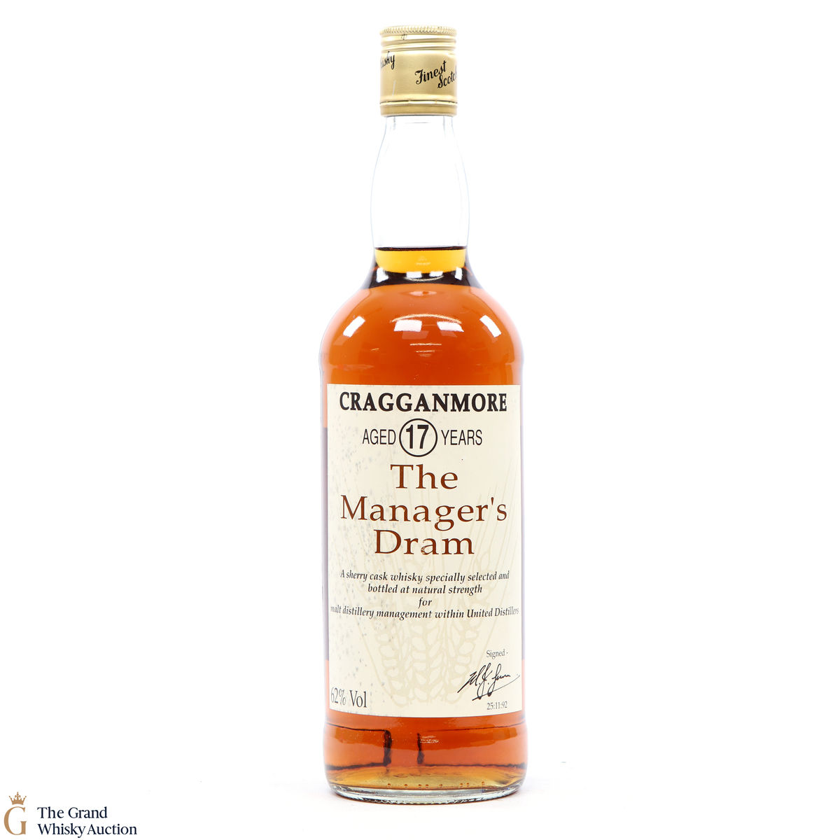 Cragganmore - 17 Year Old - Manager's Dram (75cl)