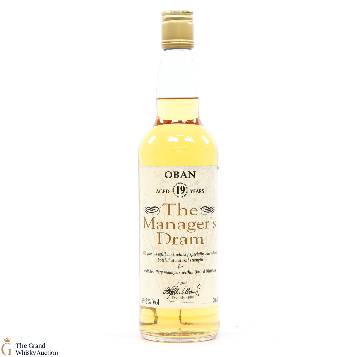 Oban - 19 Year Old - 1995 Manager's Dram