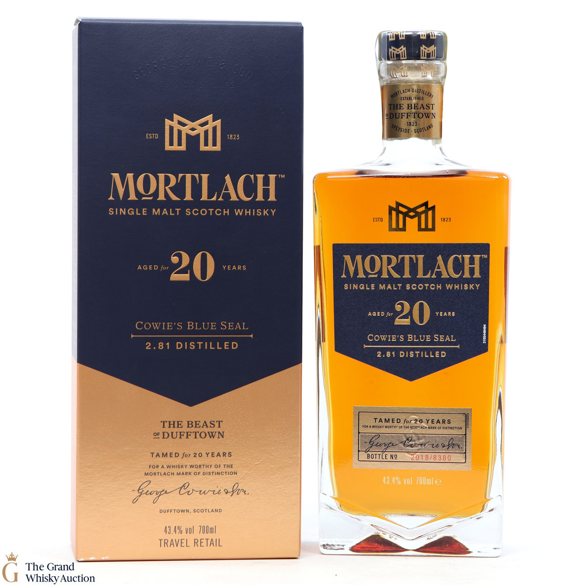 Mortlach - 20 Year Old Cowies Blue Seal 2.81